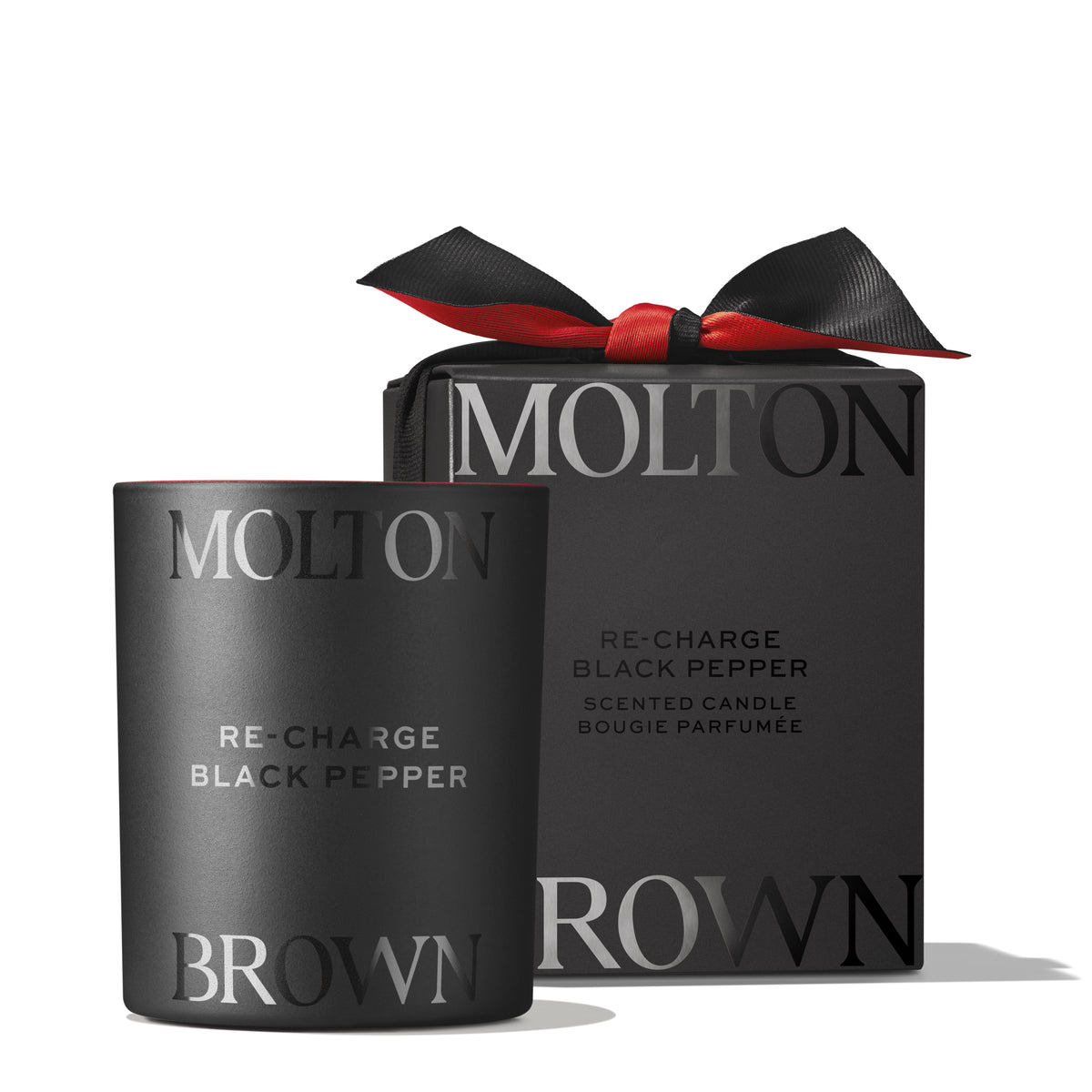 Re-charge Black Pepper Scented Candle Limited Edition Design
