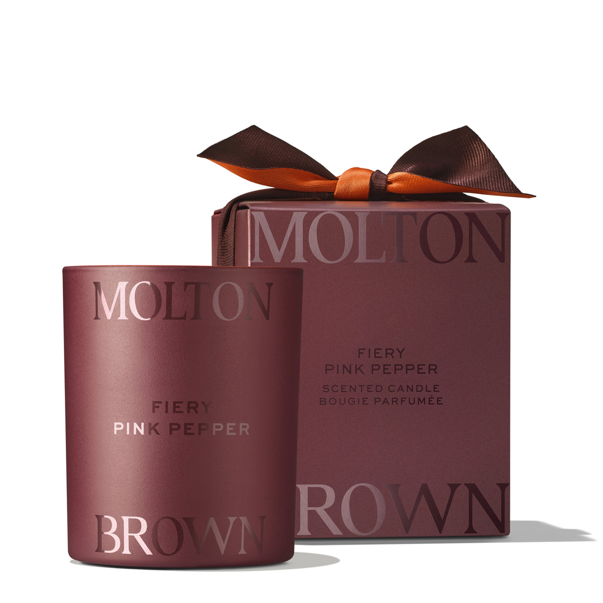 Fiery Pink Pepper Scented Candle Limited Edition Design