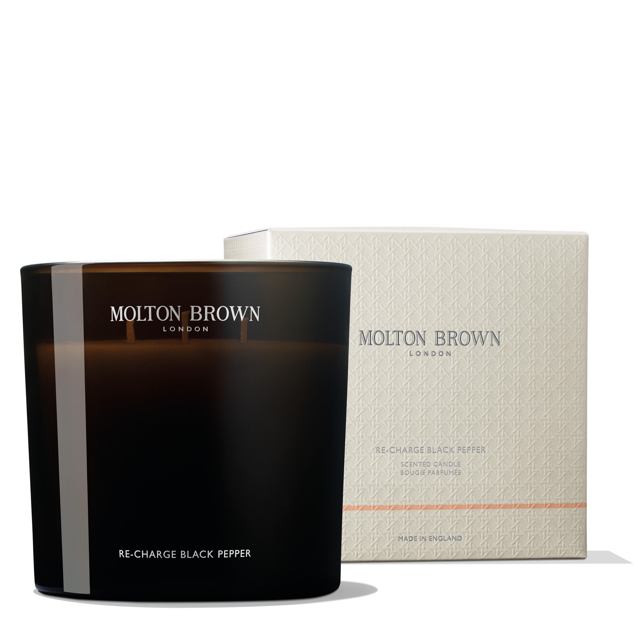 Re-charge Black Pepper Luxury Candle 600g