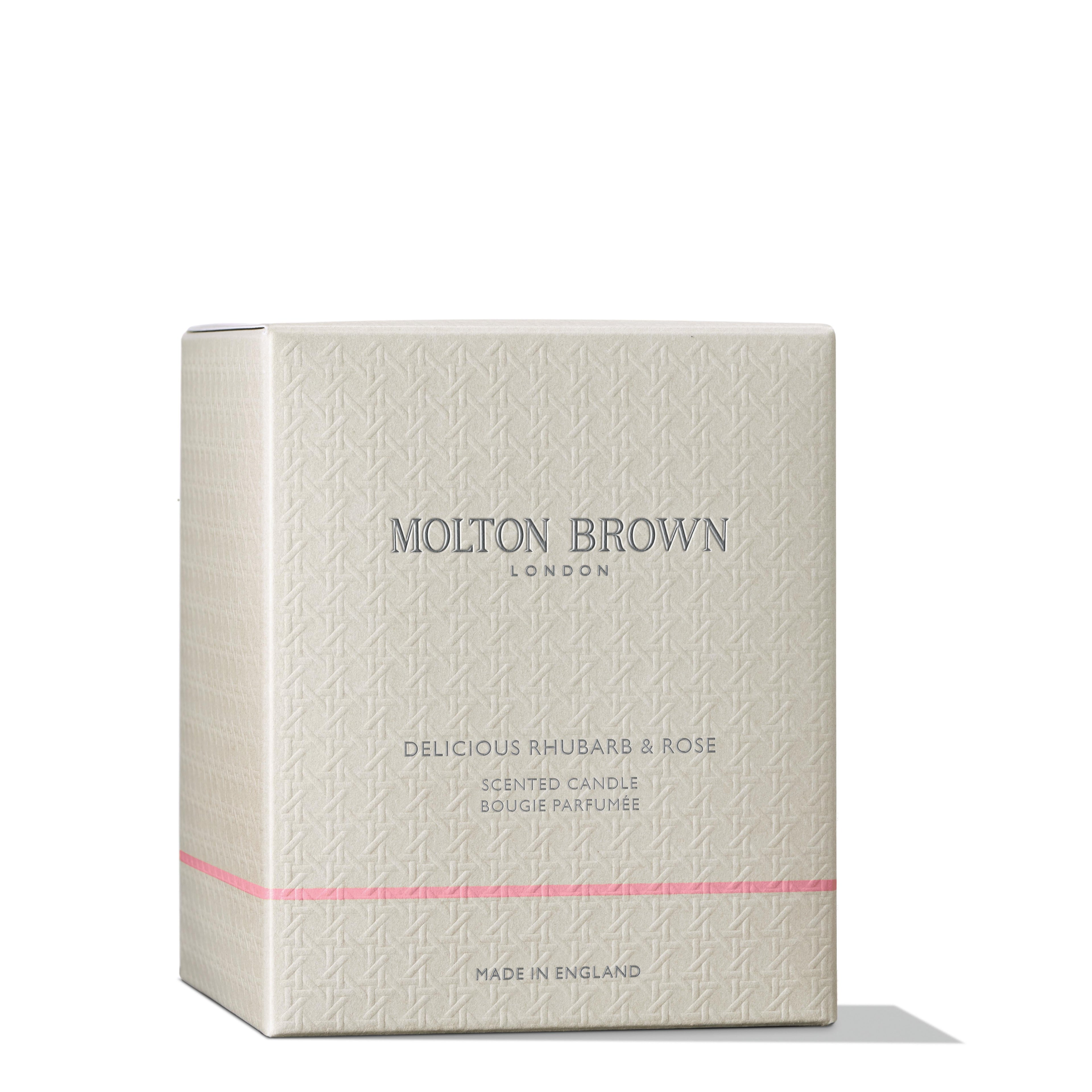 Delicious Rhubarb & Rose Signature Candle 190g