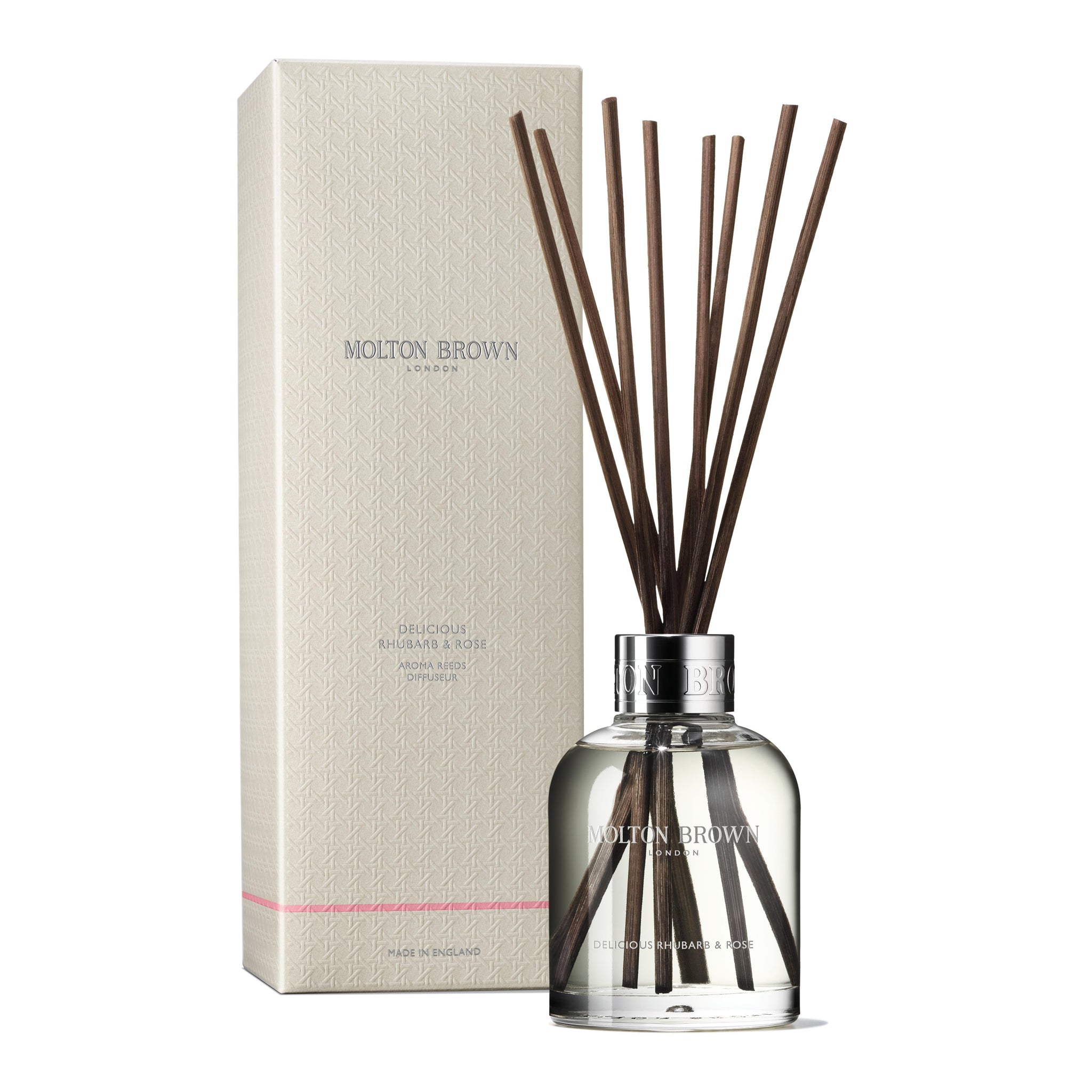 Delicious Rhubarb & Rose Aroma Reeds 150ml