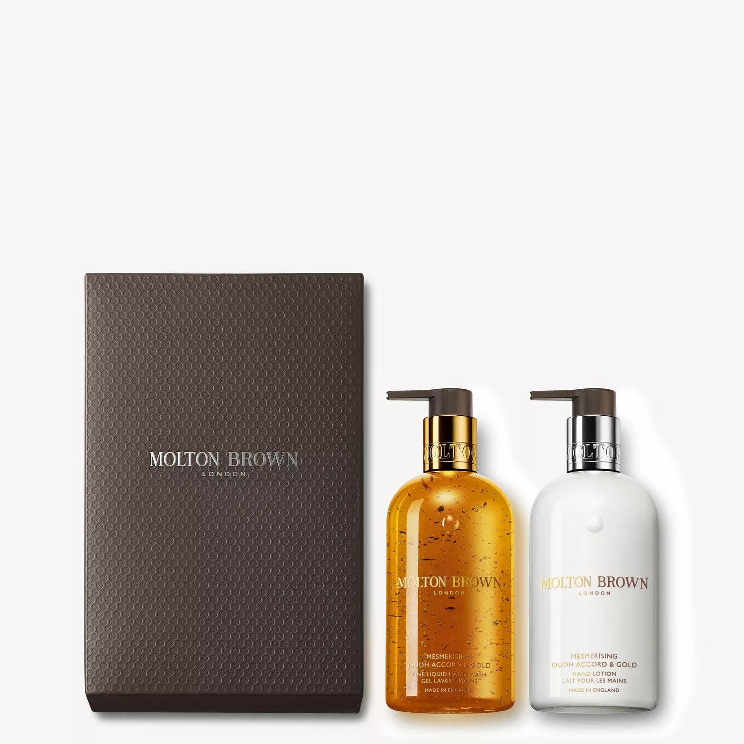 Mesmerising Oudh Accord & Gold Hand Wash & Lotion Set