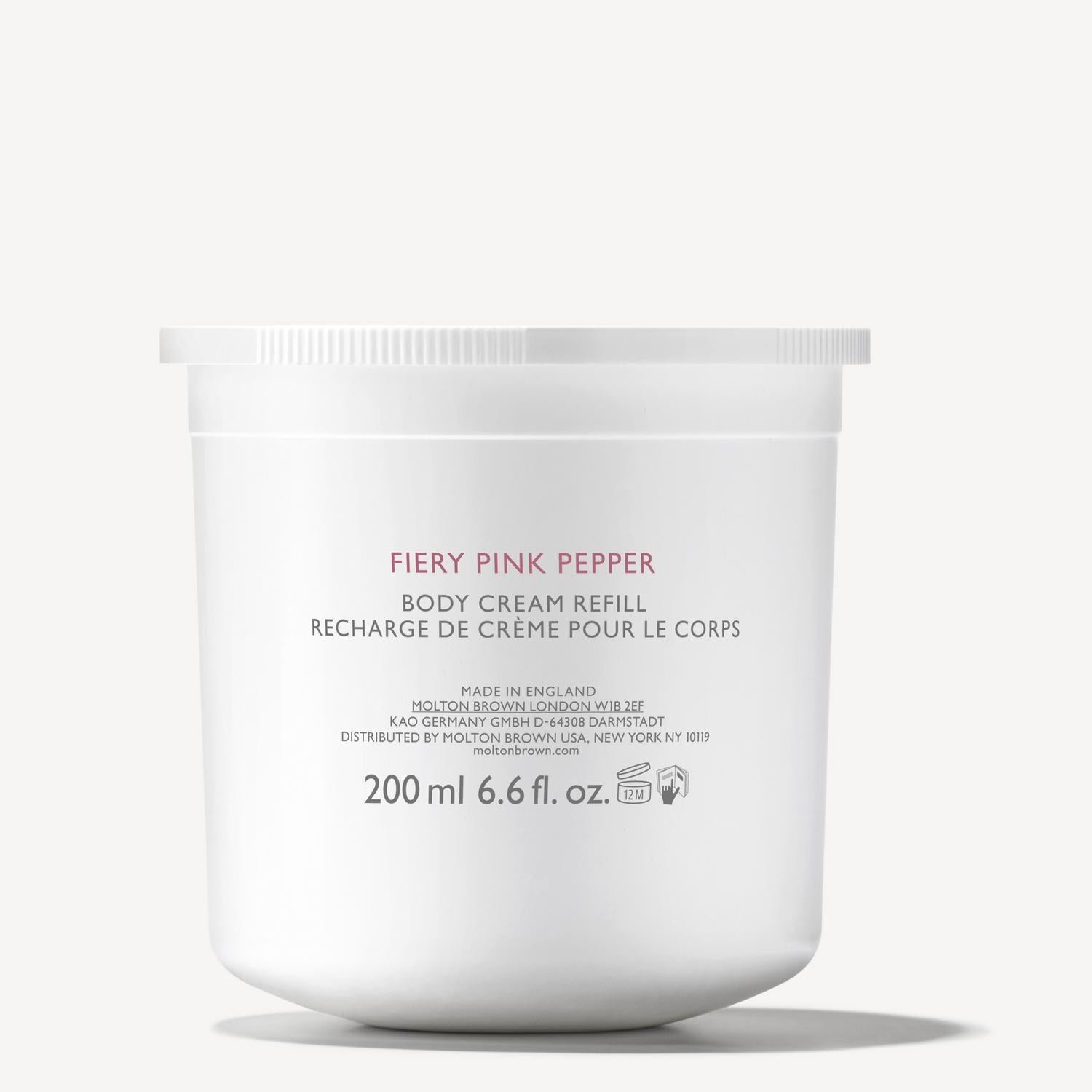 Fiery Pink Pepper Body Cream Refill 200ml