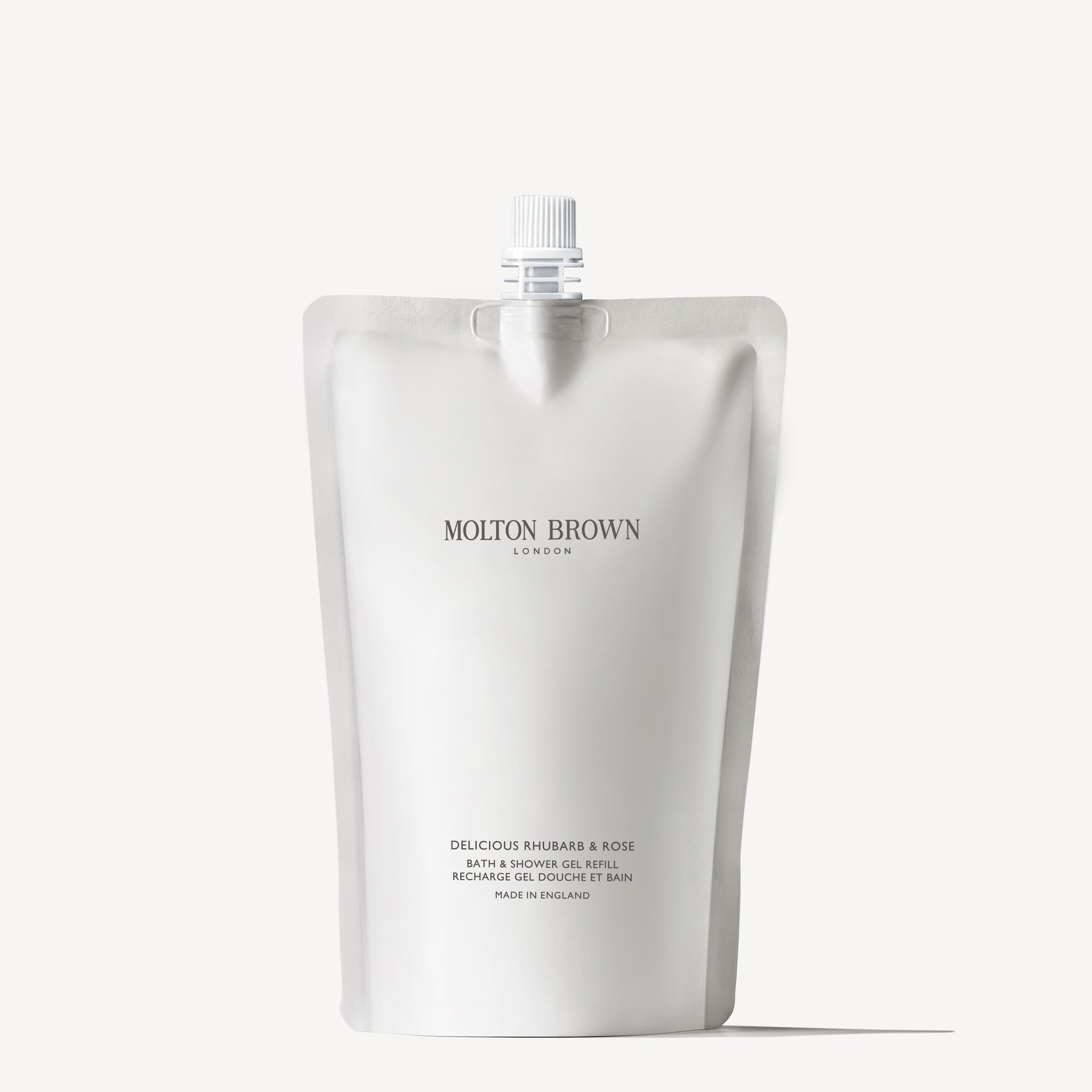 Delicious Rhubarb & Rose Bath & Shower Gel Refill 400ml