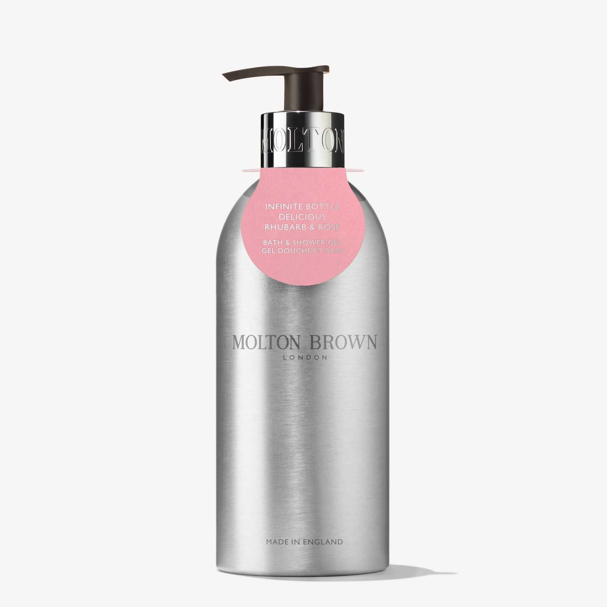 Delicious Rhubarb & Rose Infinite Bottle 400ml