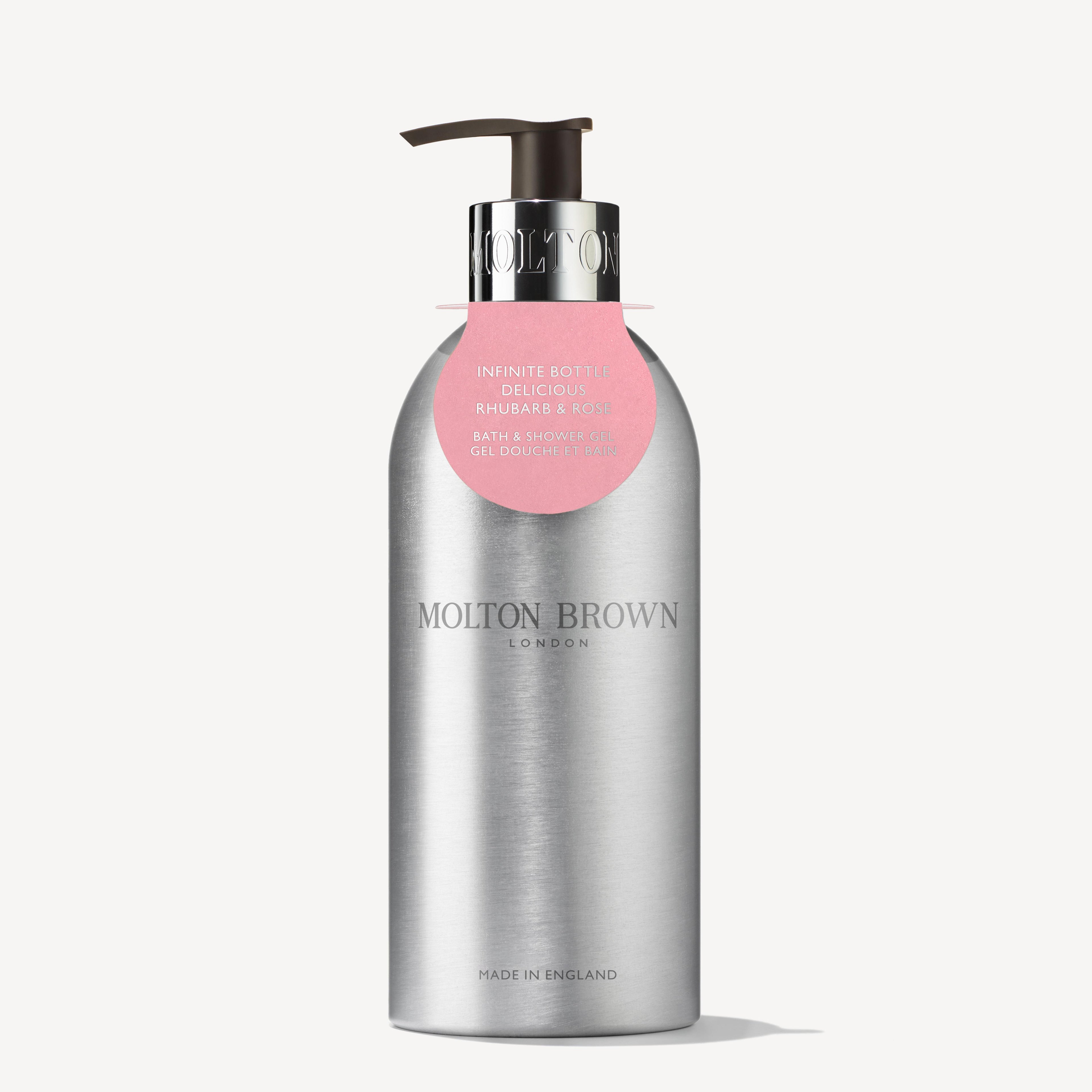 Delicious Rhubarb & Rose Infinite Bottle 400ml